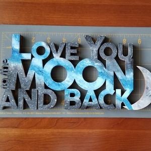 Hand painted Quote sign decor